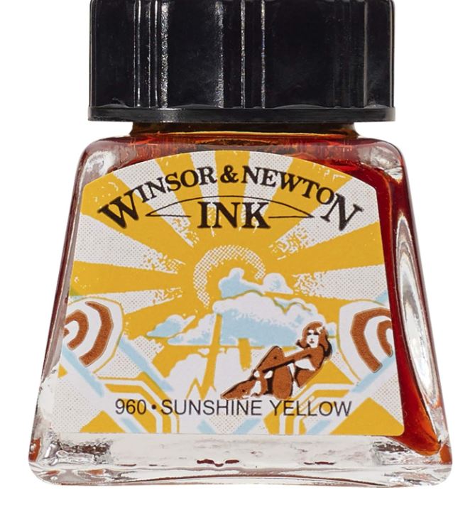 Inchiostro Colorato Winsor&Newton Drawing Ink 14ml