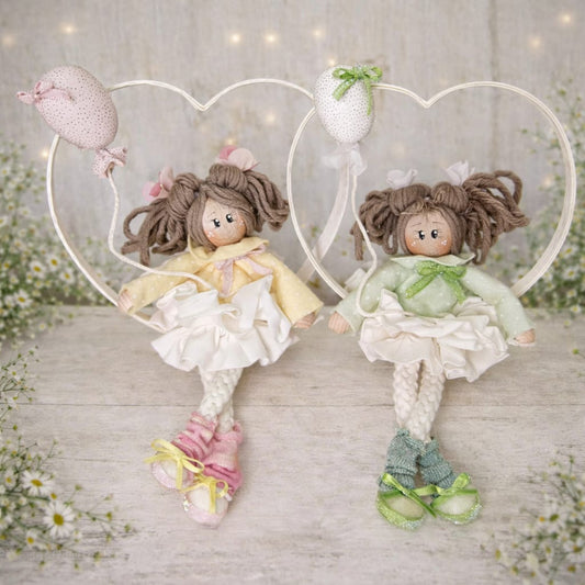 kit 2  Faustina giallo e verde