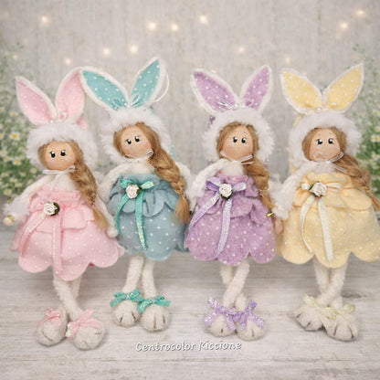 Betta la coniglietta Tiffany e rosa