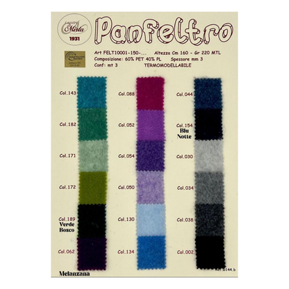 Pan feltro  COLORI  50x50 circa