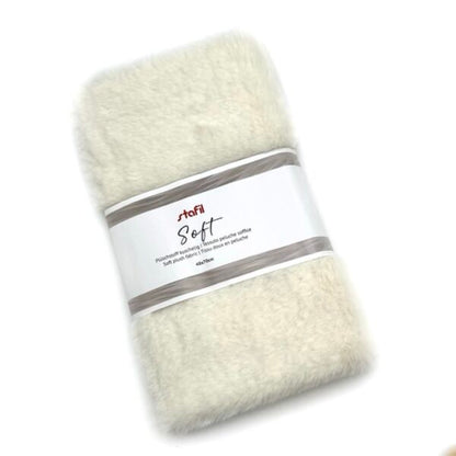Tessuto peluche soffice 48x70
