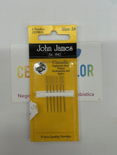 Ago  John james 6 pezzi