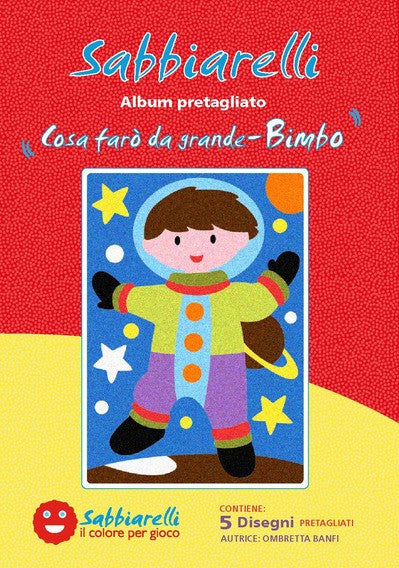 Sabbiarelli Album Cosa Farò da Grande - Bimbo 100AL0503