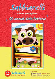 Sabbiarelli Album Gli animali della Fattoria 100AL0529