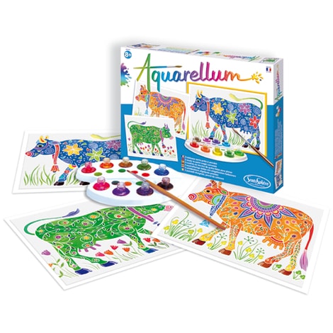 Aquarellum SentoSphère Mucche 6350