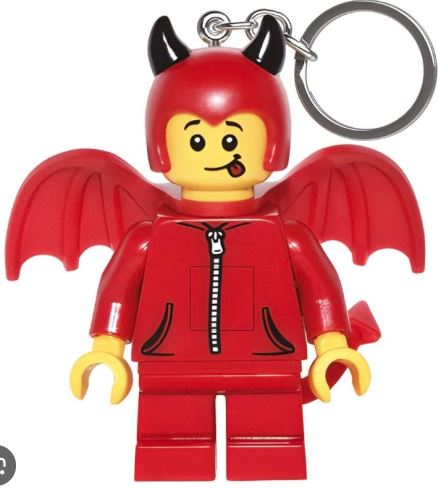 Lego portachiavi led Little Davil