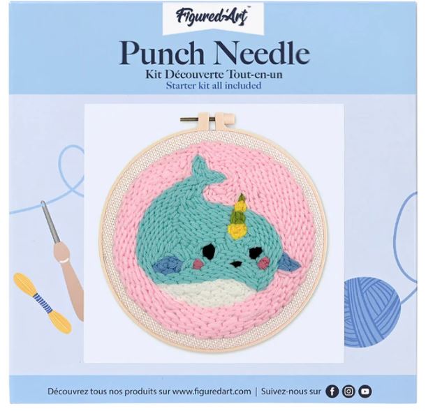 Punch needle balena