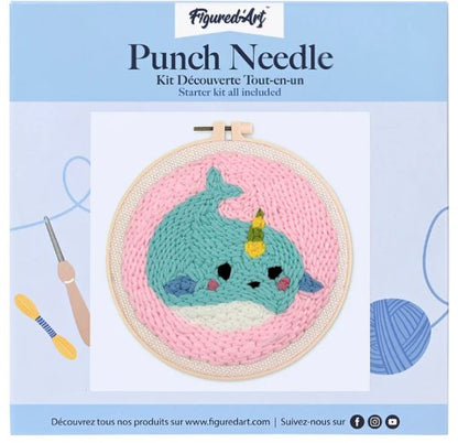 Punch needle balena