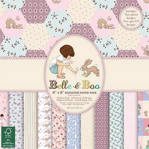 BBPAP005 Belle & Boo II 20x20cm