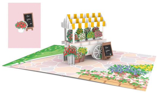 Biglietto KIRIGAMI  Pop Up di Origamo® bassotto