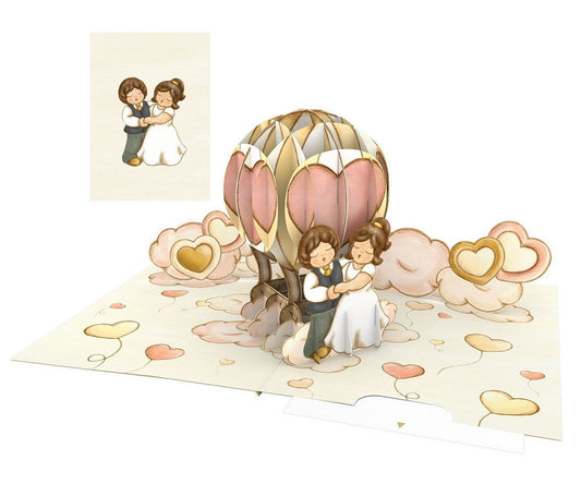 Biglietto KIRIGAMI  Pop Up di Origamo®Thun