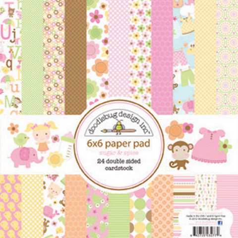 Blocco carta Scrap Sugar & Spice 3277 15x15 cm