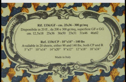 Blocco per Artisti Grana Fine 300gr 20 fogli Fabriano