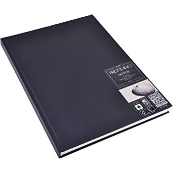 Blocco Sketch Book cucito ritratto Grana Naturale 80gr 110 fogli Fabriano