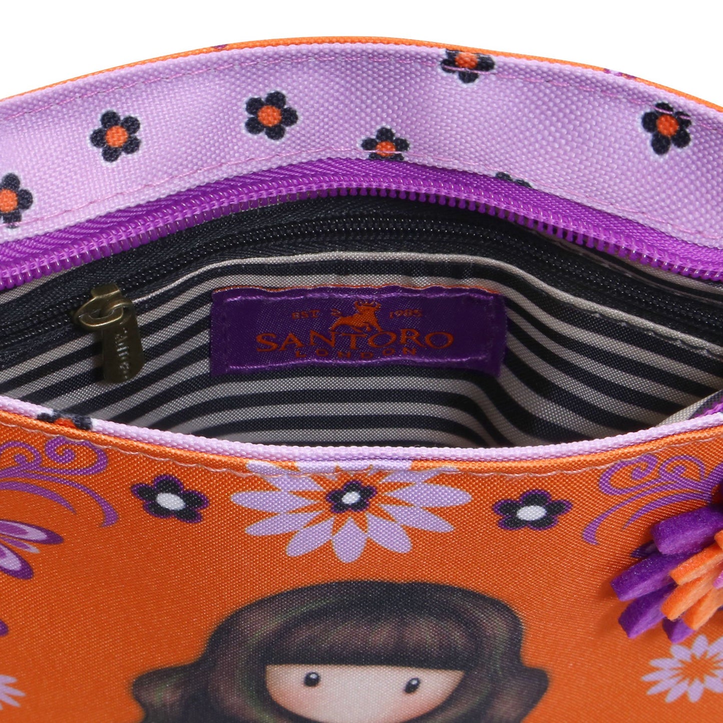 Borsa piccola a spalla Gorjuss Fiesta 386GJ15 Cobwebs