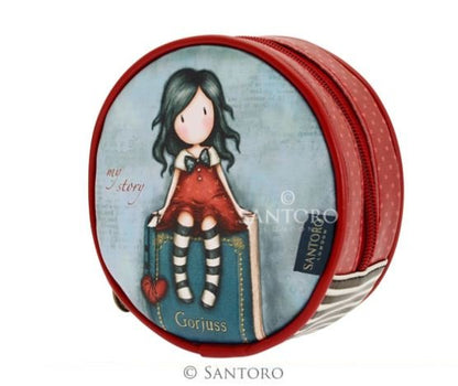 Borsa rotonda pochette Gorjuss di Santoro My Story - 662GJ03