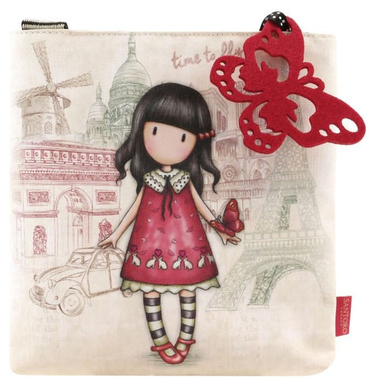 Borsetta tracolla mini Gorjuss Cityscape - Time to Fly 386GJ14