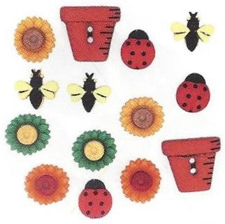 Bottoni decorativi - Bugs And Blooms - 335700 - 1226