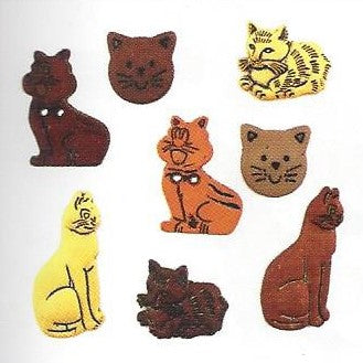 Bottoni decorativi - Cat Crazy - 335610 - 4434