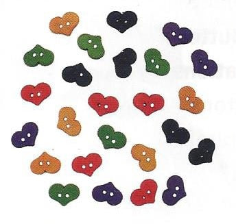 Bottoni decorativi - Country hearts - 335610 - 1603