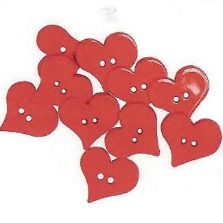 Bottoni decorativi - Cuori - 335200 - 80