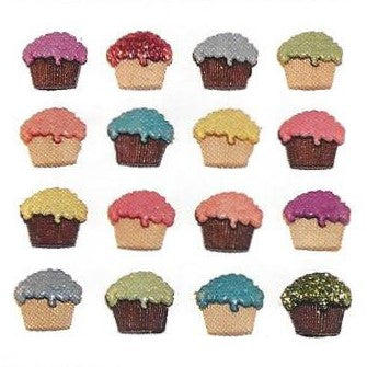 Bottoni decorativi - Cupcakes - 335700 - 4618