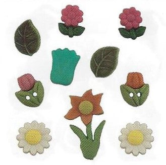 Bottoni decorativi - Flower Patch - 335610 - 4451