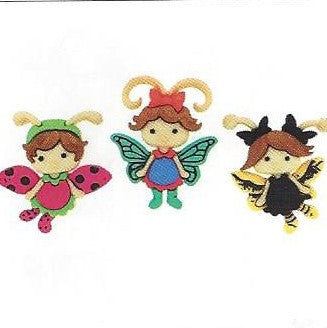 Bottoni decorativi - Flutter Bugs - 335700 - 8294