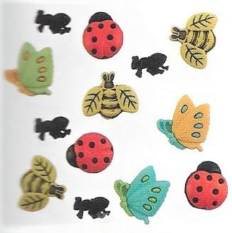 Bottoni decorativi - Garden Bugs - 335610 - 4243
