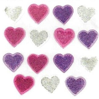 Bottoni decorativi - Glitter Hearts - 335700 - 2262