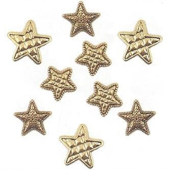 Bottoni decorativi - Gold stars - 335610 - 4052