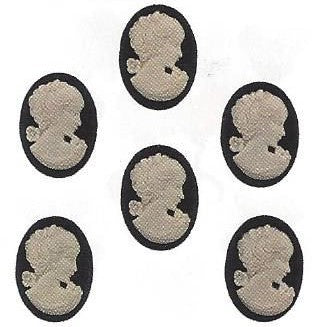 Bottoni decorativi - Large Cameo - 335610 - 4406