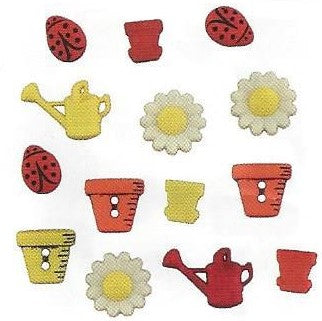 Bottoni decorativi - Lil Garden - 335610 - 4268