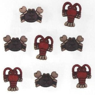 Bottoni decorativi - Lobsters & Crabs - 335610 - 4167