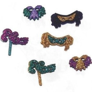 Bottoni decorativi - Masques Glitter - 335700 - 4867