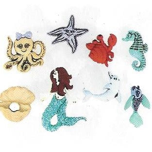 Bottoni decorativi - Mermaids - 335700 - 4042