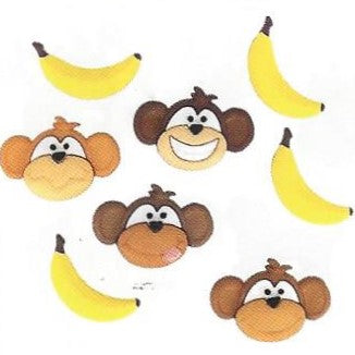 Bottoni decorativi - Monkey See... Monkey Do - 335700 - 5802