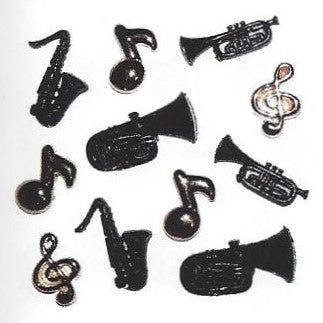 Bottoni decorativi - Music Fun - 335700 - 758