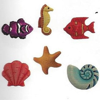 Bottoni decorativi - Ocean Wonders - 335640 - fn111