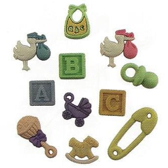 Bottoni decorativi - Oh Baby - 335610 - 4427