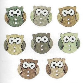 Bottoni decorativi - Owls - 335700 - 6930