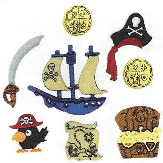 Bottoni decorativi - Pirates - 335700 - 4045