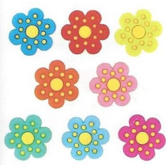 Bottoni decorativi - Polka Dot Flowers - 335700 - 8301