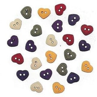 Bottoni decorativi - Quilt Hearts - 335610 - 4129