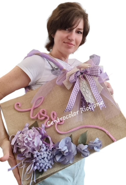 kit Cappello o  borsa in  juta