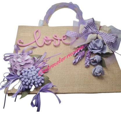 kit Cappello o  borsa in  juta