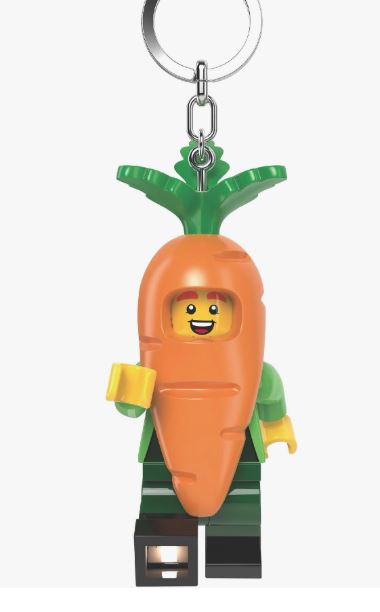 Lego portachiavi led carota