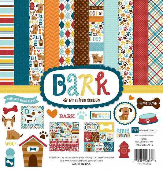 Carta Blocco Scrap - Bark - BK97016 30x30cm (12"x 12").