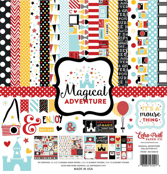 Carta Blocco Scrap - Magiche avventure - MA109016 30x30 (12"x 12")