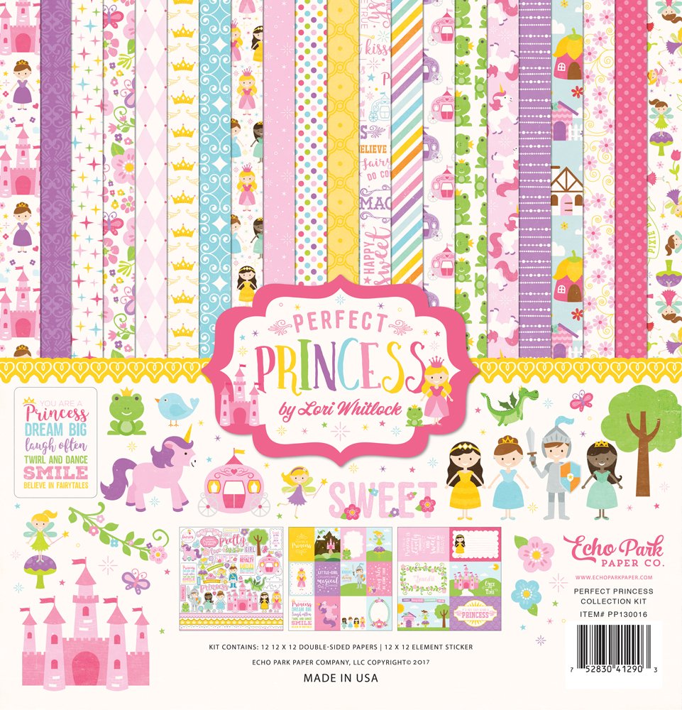 Carta Blocco Scrap - Principesse -PP130016- 30x30 (12"x 12").